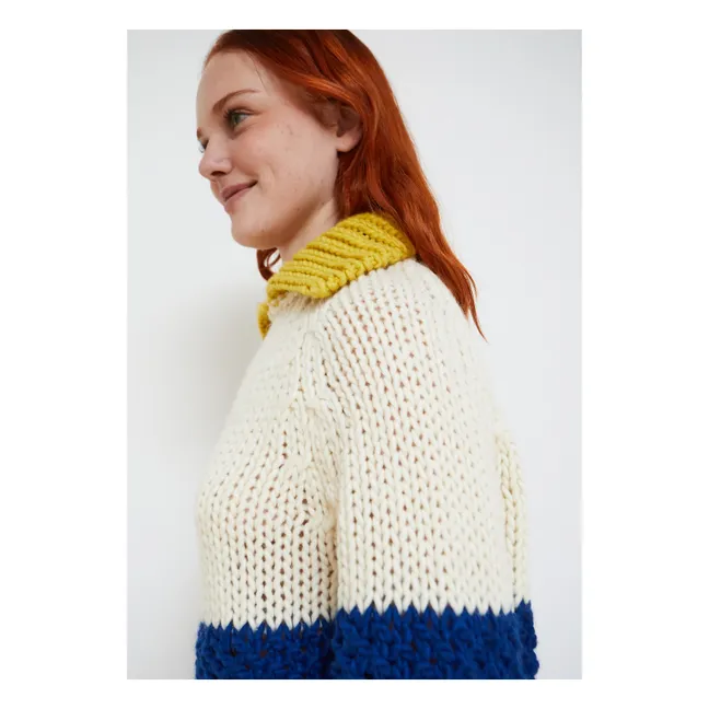 Pull Glase Jersey | Bleu marine