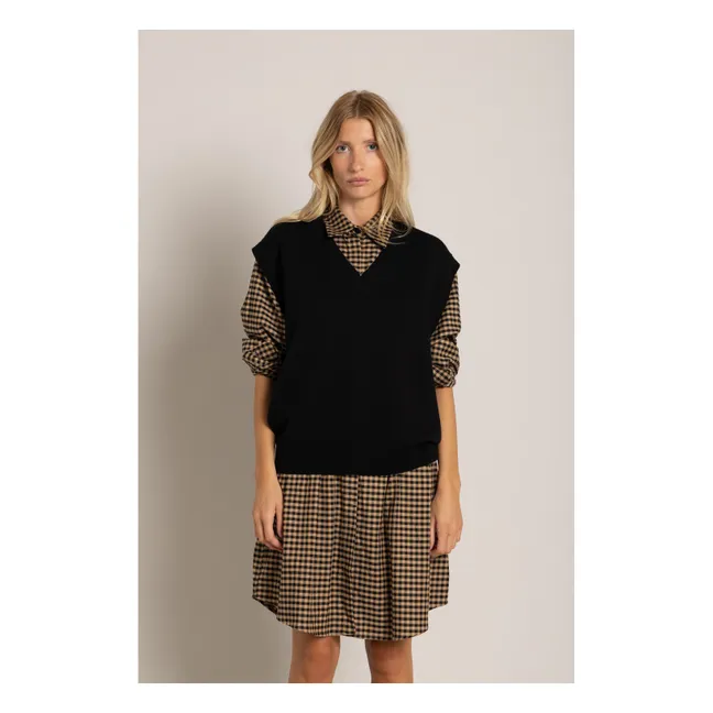 Robe Chemise Risa Carreaux | Marron