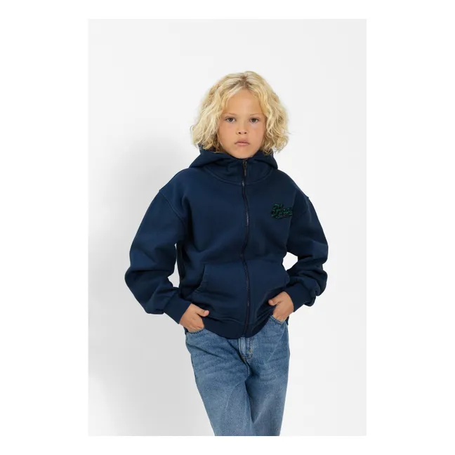 Sweat Harlan Coton Bio | Bleu marine