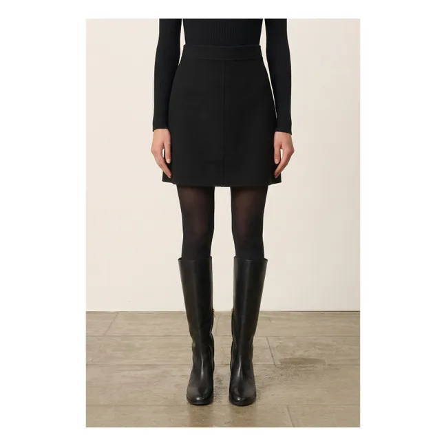 Jupe Juna Laine | Noir