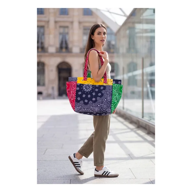 Sac Picnic Coton | Bleu