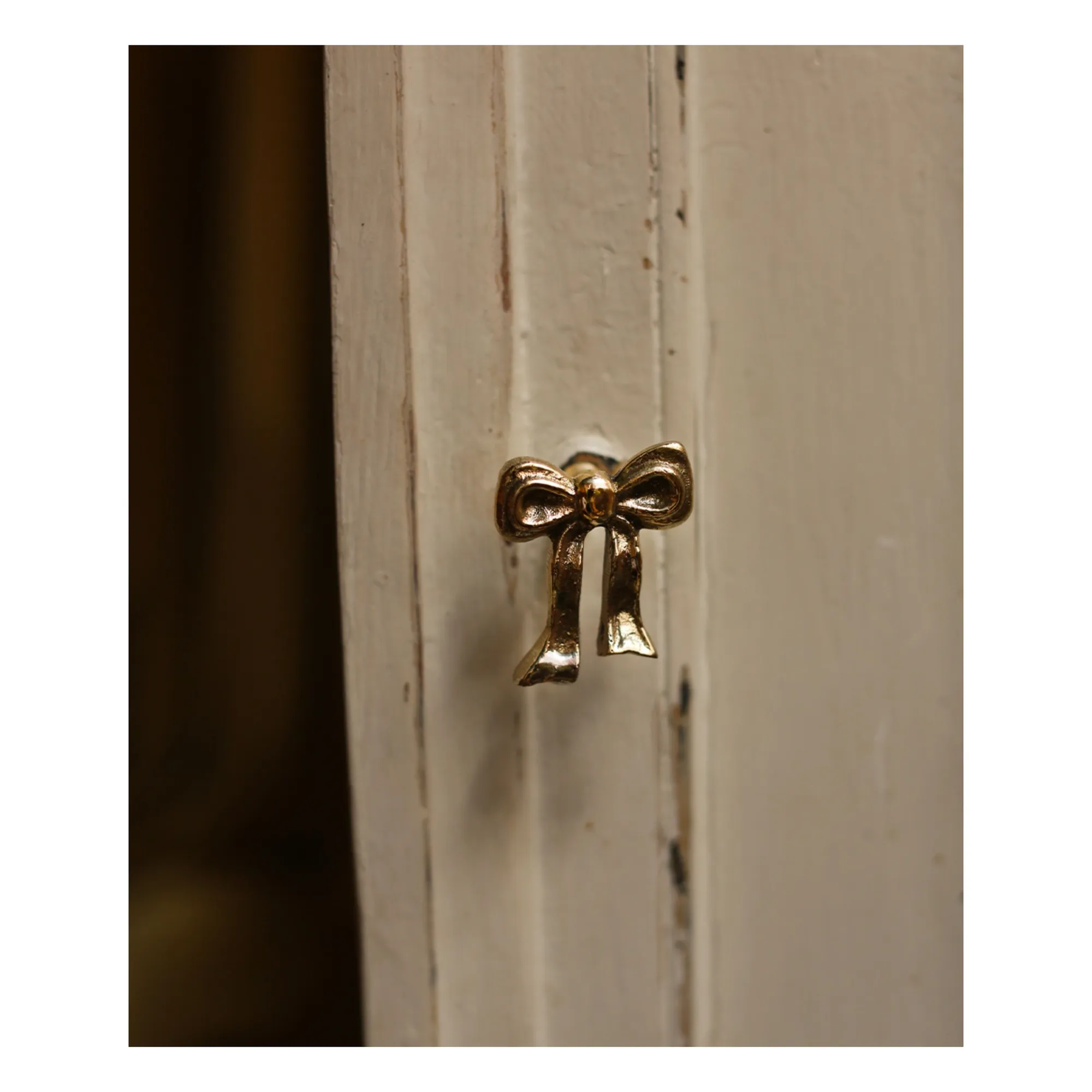 Picaporte de latón Bowie Bow | Dorado- Imagen del producto n°1