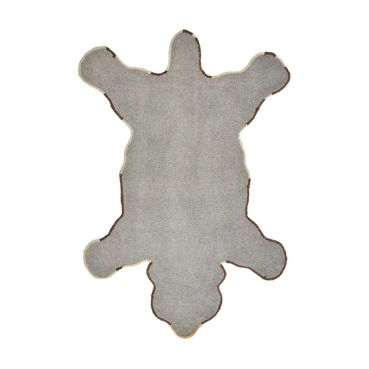 Tapis Ours en laine | Marron- Image produit n°3