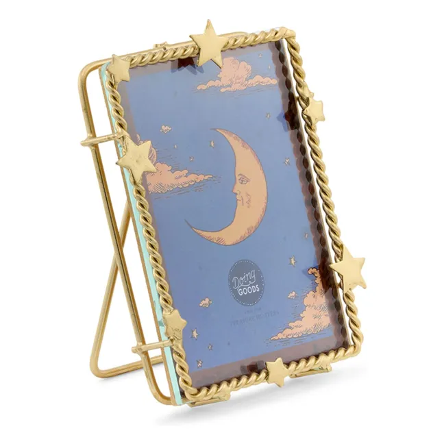 Marco de latón Luna Star | Dorado