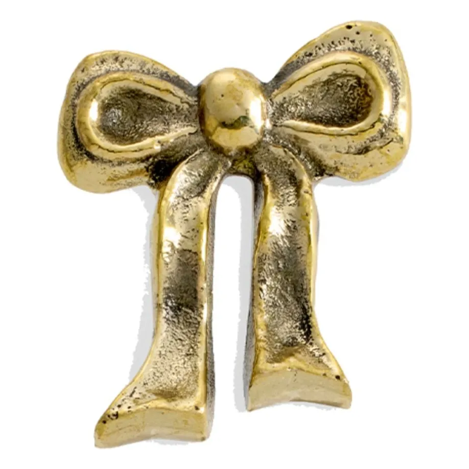 Picaporte de latón Bowie Bow | Dorado- Imagen del producto n°0