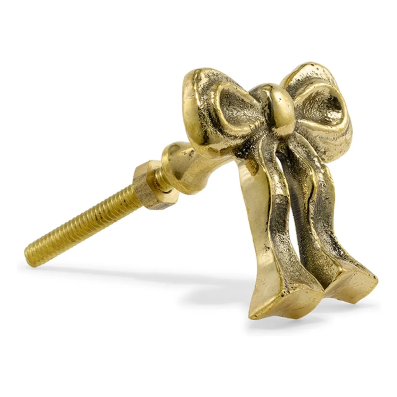 Picaporte de latón Bowie Bow | Dorado- Imagen del producto n°3