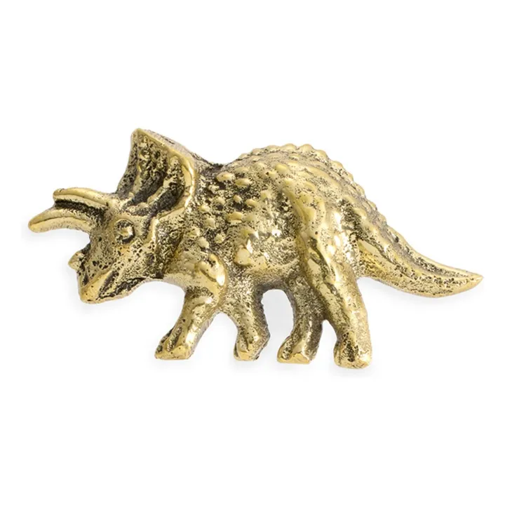 Manilla de latón Triceratop | Dorado- Imagen del producto n°3