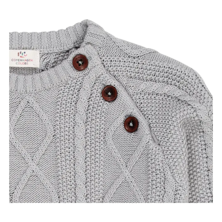 Jersey de lana merina Marguriette | Azul Pálido- Imagen del producto n°2