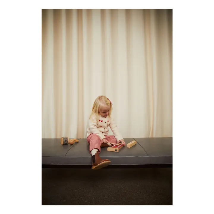 Copenhagen Colors Checkered Pants Red Smallable