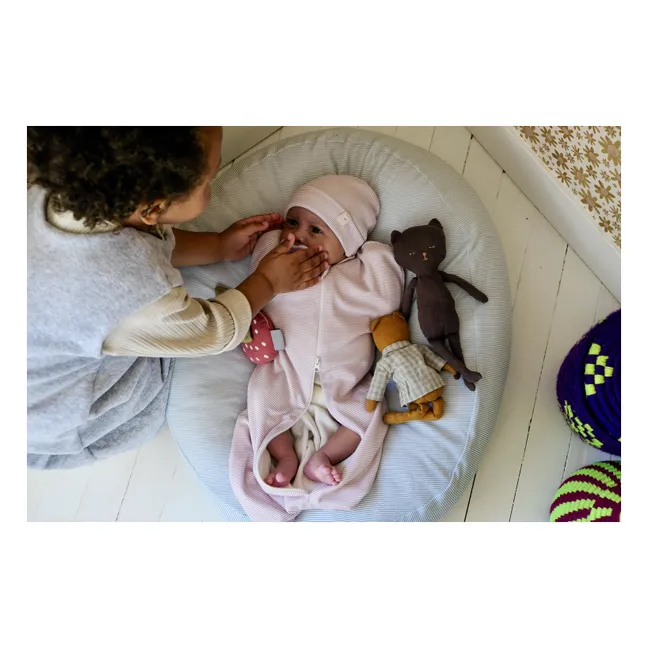 Housse pour nid bébé multi-usage Rayée | Bleu