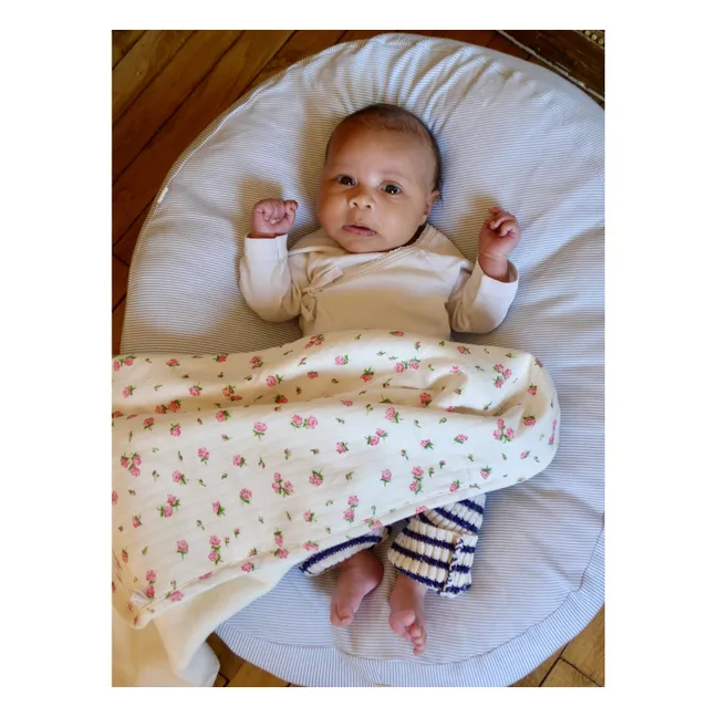 Housse pour nid bébé multi-usage Rayée | Bleu