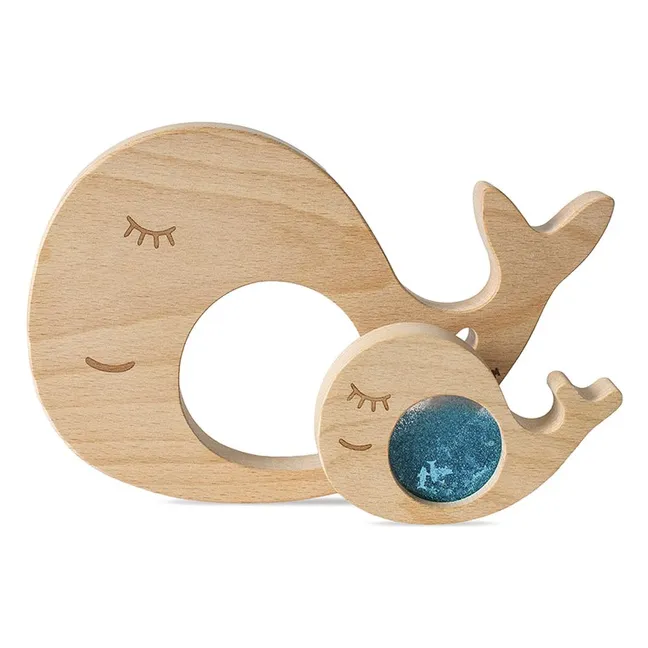 Sensory Puzzle: Whale and Her Baby | Blue