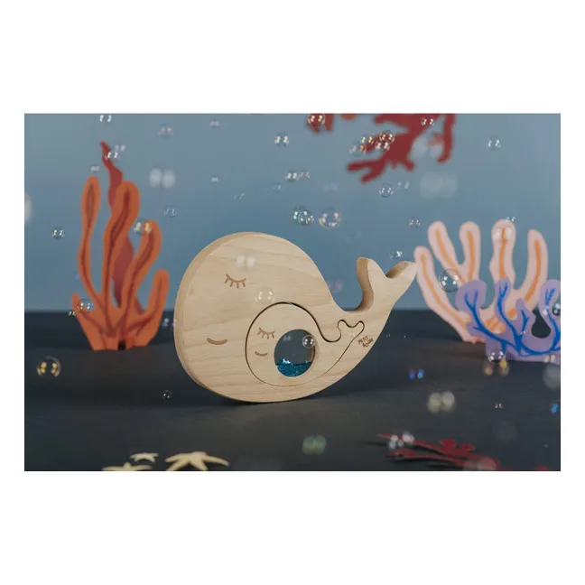 Sensory Puzzle: Whale and Her Baby | Blue