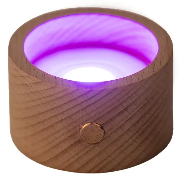 Sensory Bottle Lamp | Bois clair