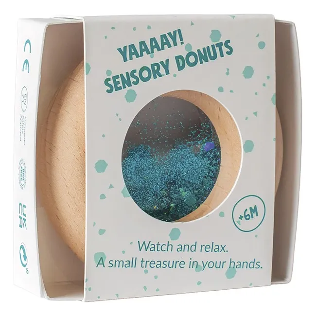 "Calm" Sensory Donut | Turquoise
