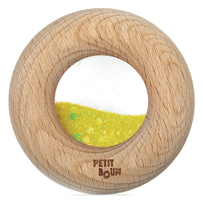 "Calm" Sensory Donut | Yellow