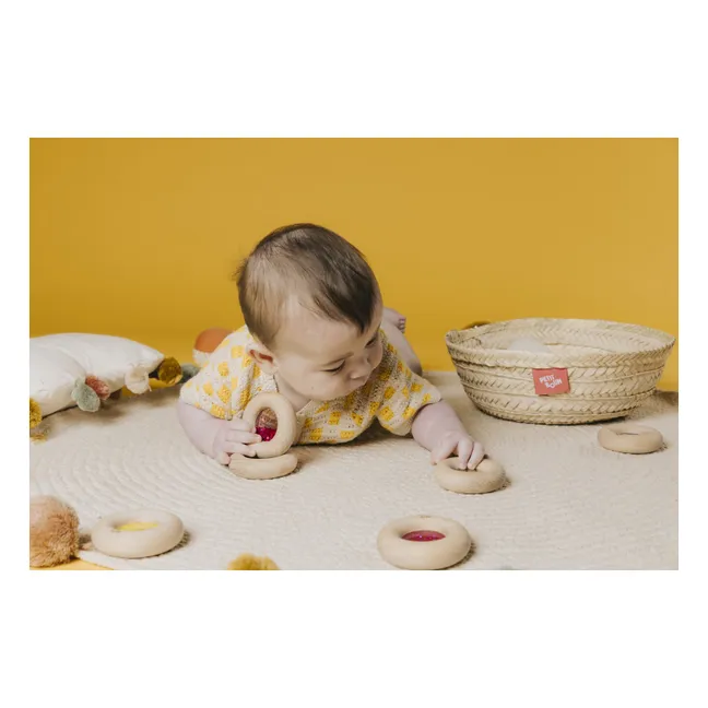 "Calm" Sensory Donut | Fuchsia