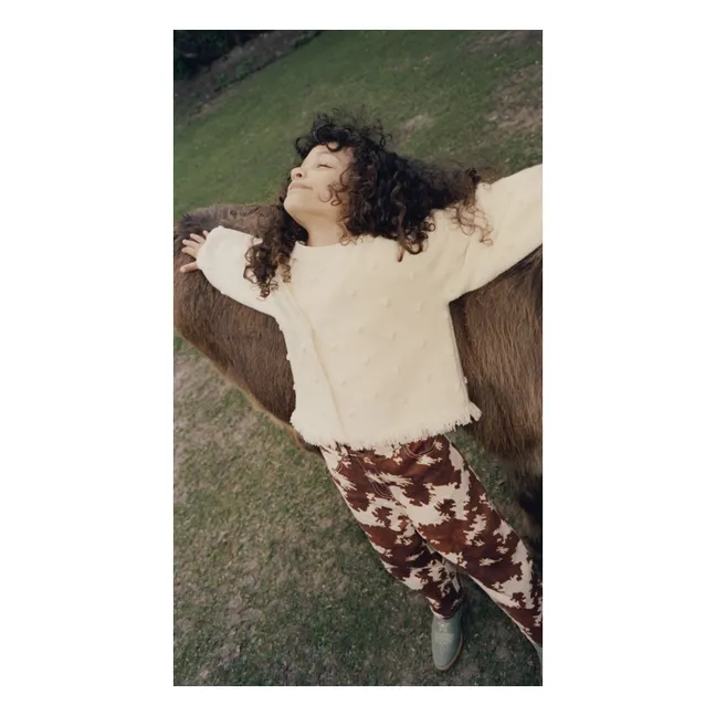 Pantalon Vache | Ivoire