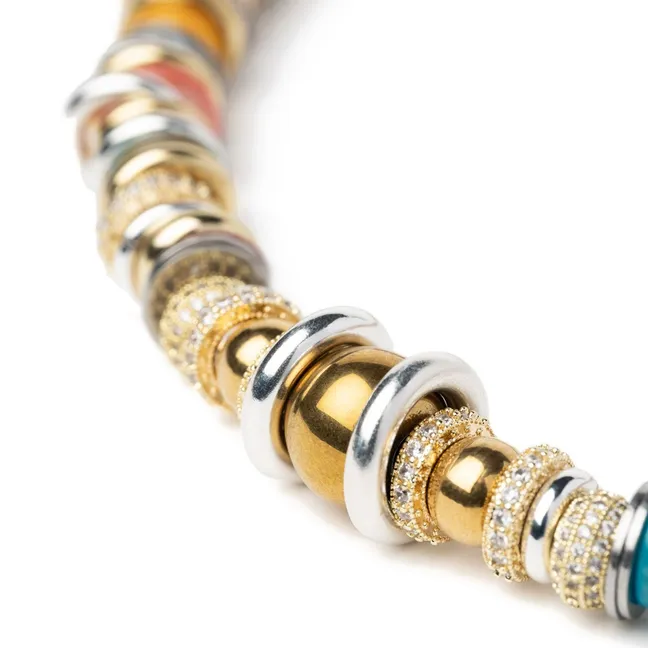 Collier Twist Rondelle