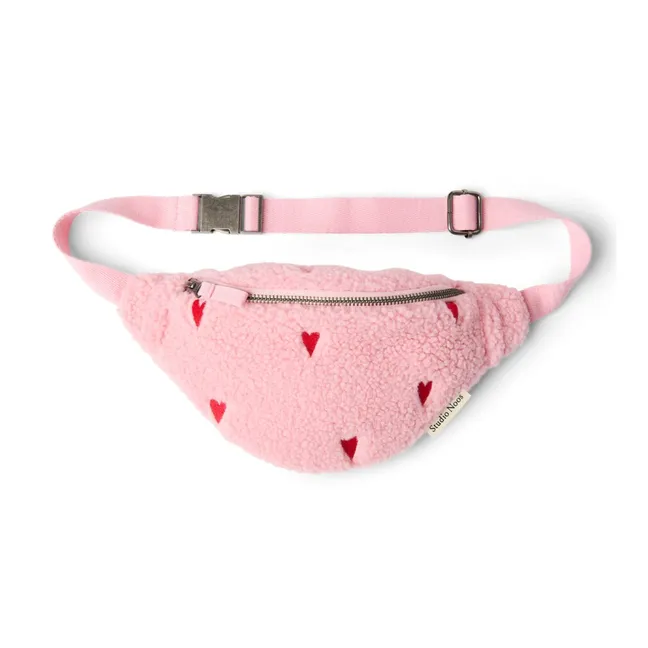 Sac banane enfant Hearts | Rose