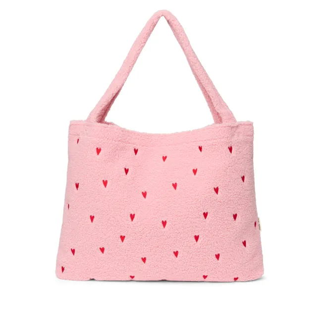 Hearts Mom Bag | Pink