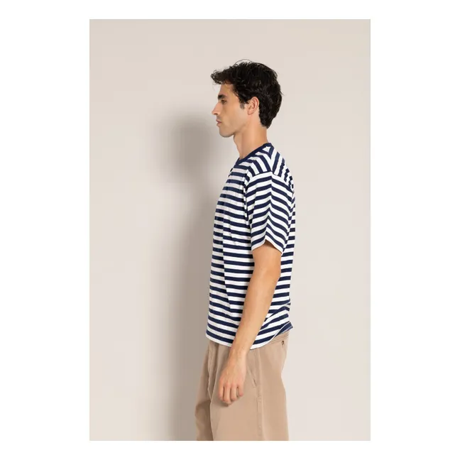 Solal Striped T-shirt | Blue black