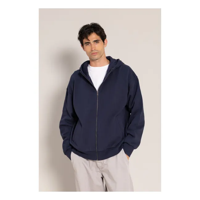Sweat Capuche Mambo | Bleu noir