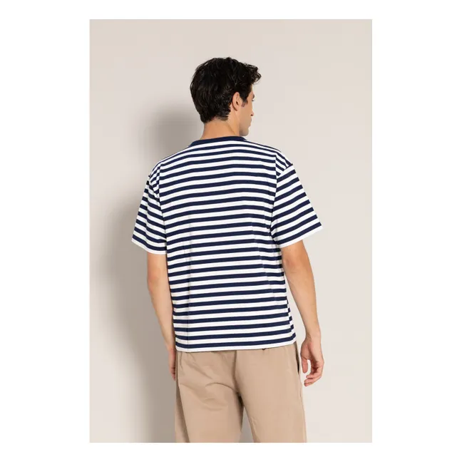 Solal Striped T-shirt | Blue black