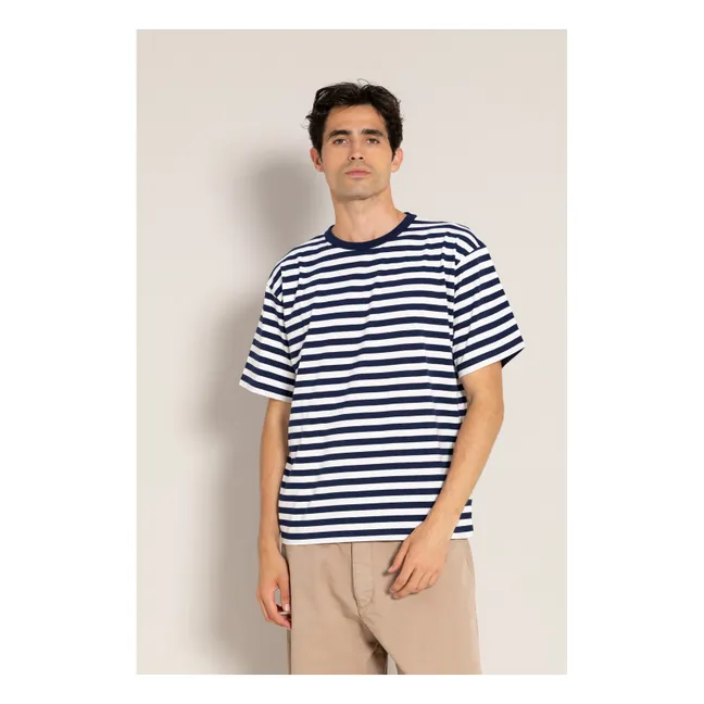 Solal Striped T-shirt | Blue black