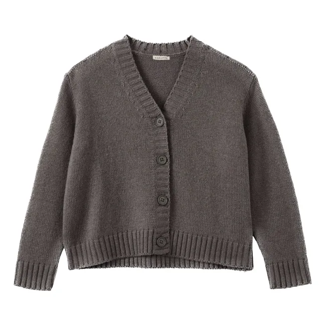 Strickjacke Copper | Dunkelgrau
