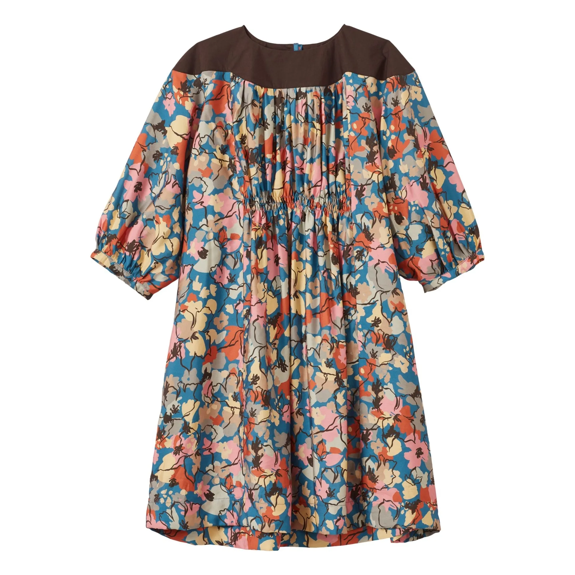 Caramel Blue Taylen Fleurie Dress