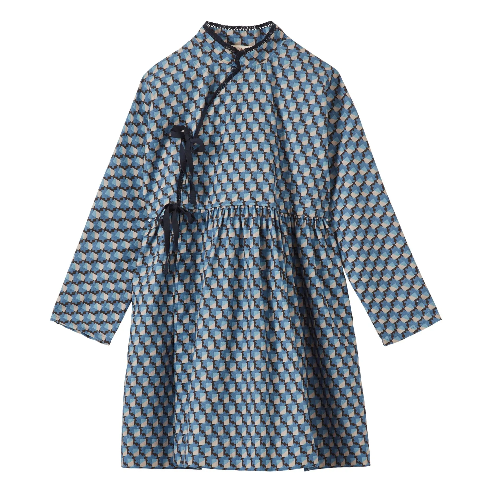 Caramel Blue Kai Dress