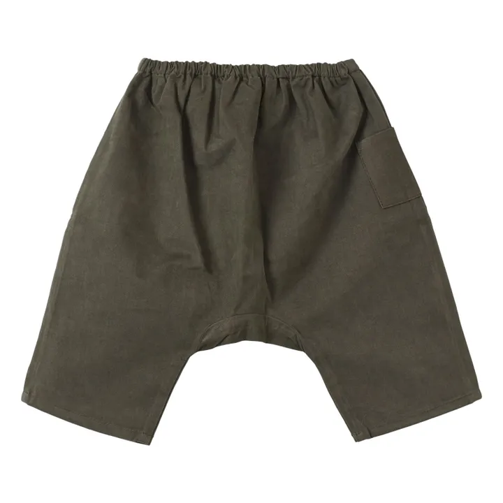 Sarouel Ficus | Vert kaki- Image produit n°2