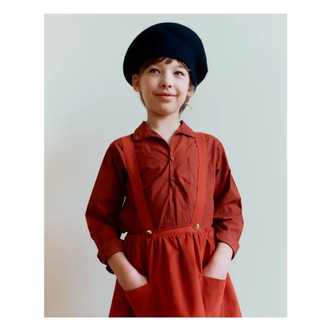 Bullshark-Hemd | Rostfarben