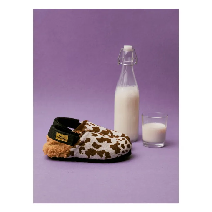 Sabots Almond Cow Cuir | Camel- Image produit n°2