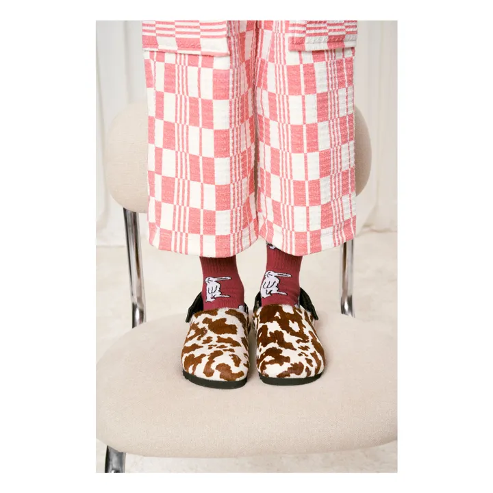 Sabots Almond Cow Cuir | Camel- Image produit n°1