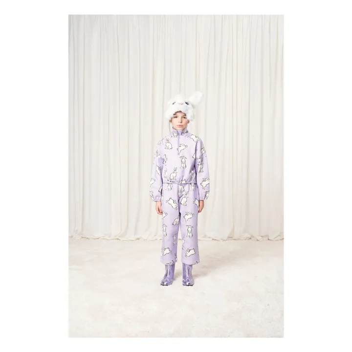 Sweat Lapin Coton Bio | 	Lilas- Image produit n°1