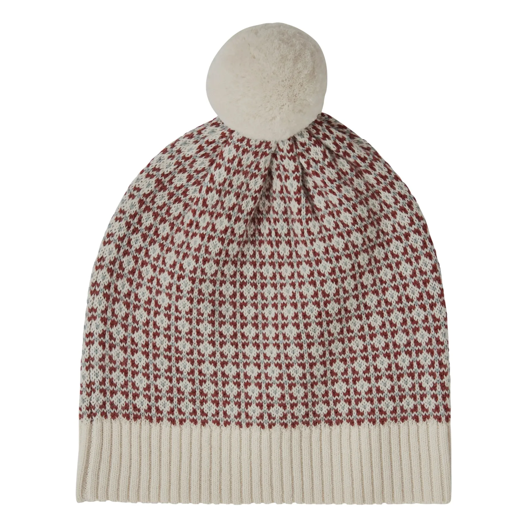 Fub Clay Nordic Wool Merino Beanie