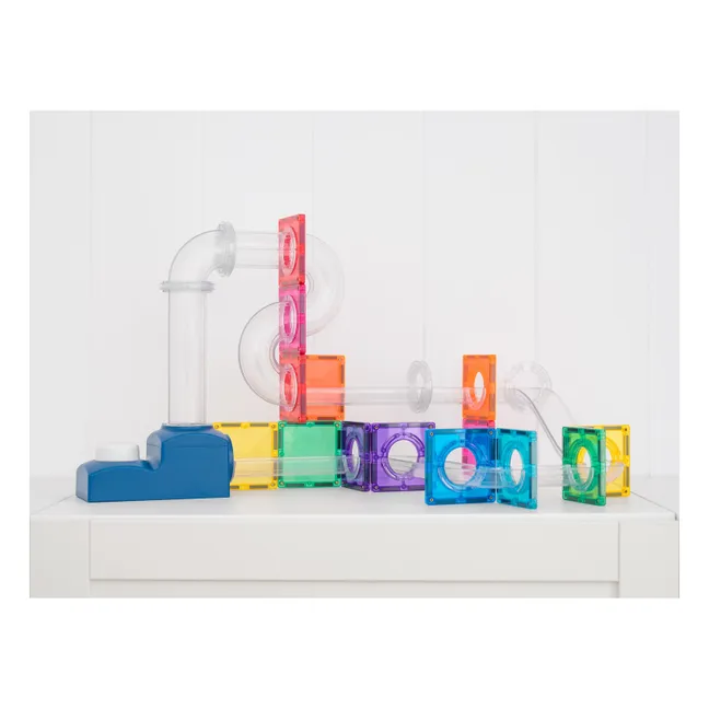 Ball Run Launcher pack - 47 pièces | Rainbow