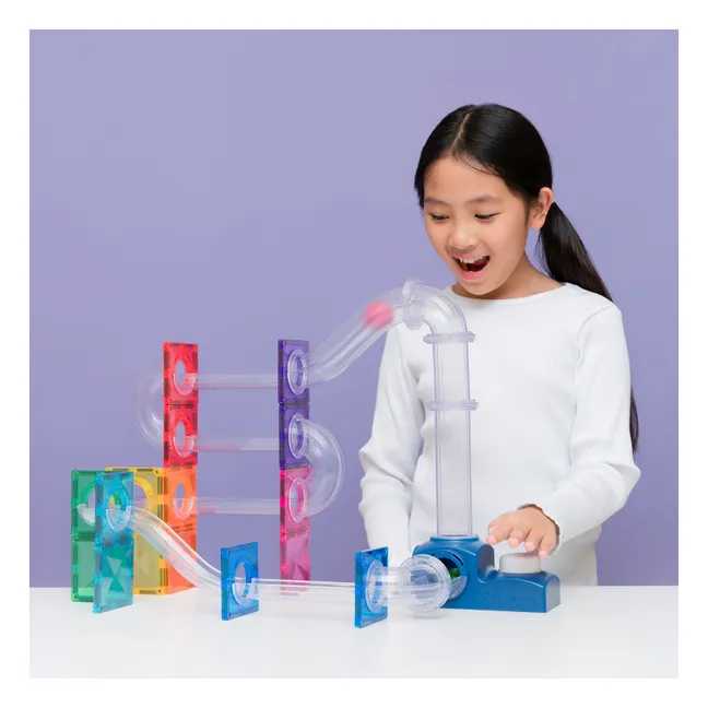 Ball Run Launcher pack - 47 pièces | Rainbow