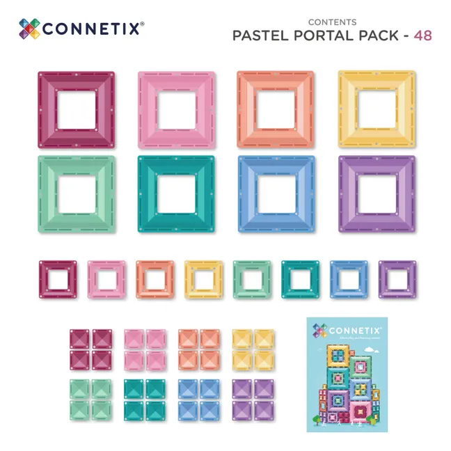 Pastel Portal pack - 48 pièces | Pastel