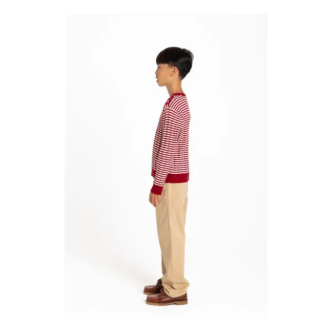 Jersey Matteo a rayas | Rojo