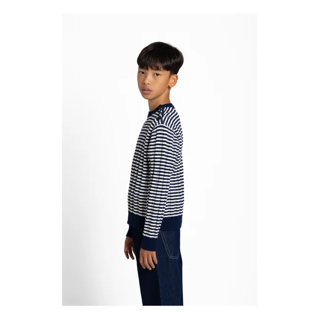 Jersey Matteo a rayas | Azul negro