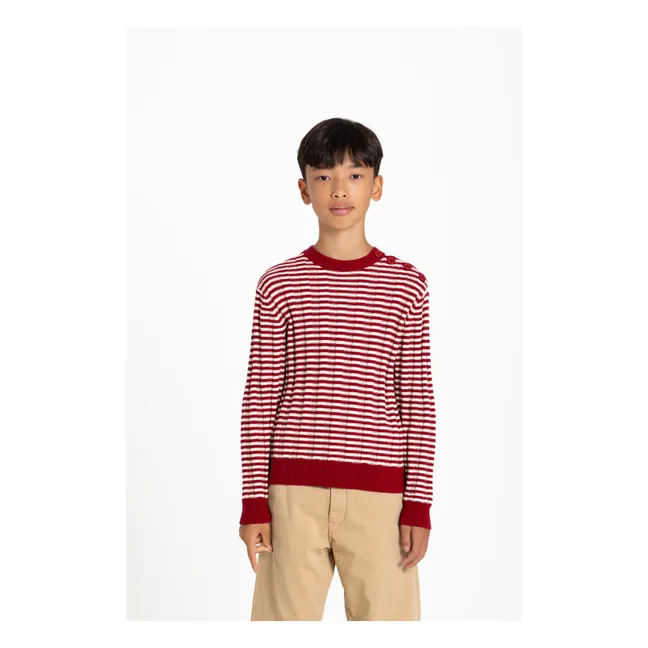 Jersey Matteo a rayas | Rojo
