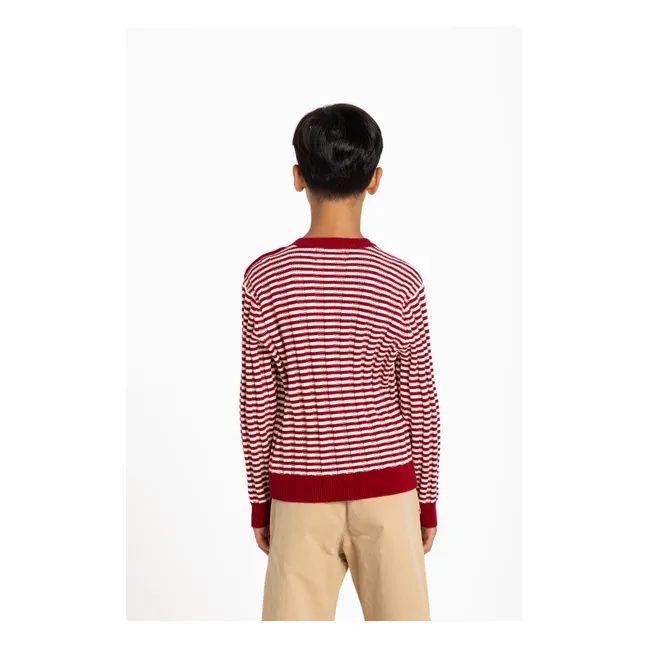 Jersey Matteo a rayas | Rojo