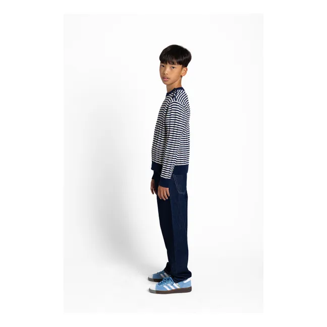 Jersey Matteo a rayas | Azul negro