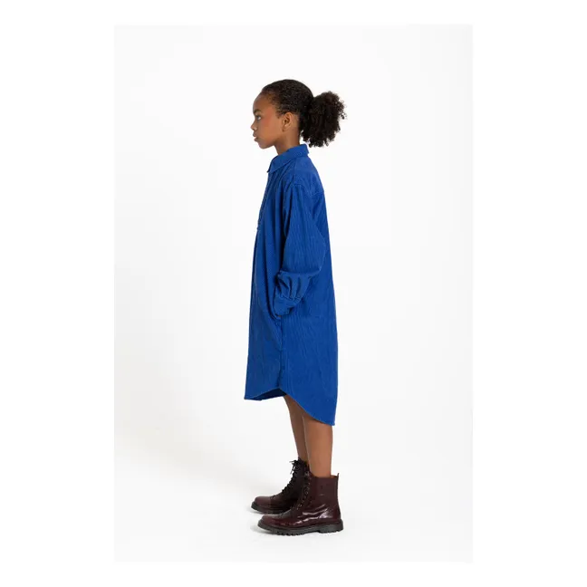 Robe Chemise Silva | Bleu électrique