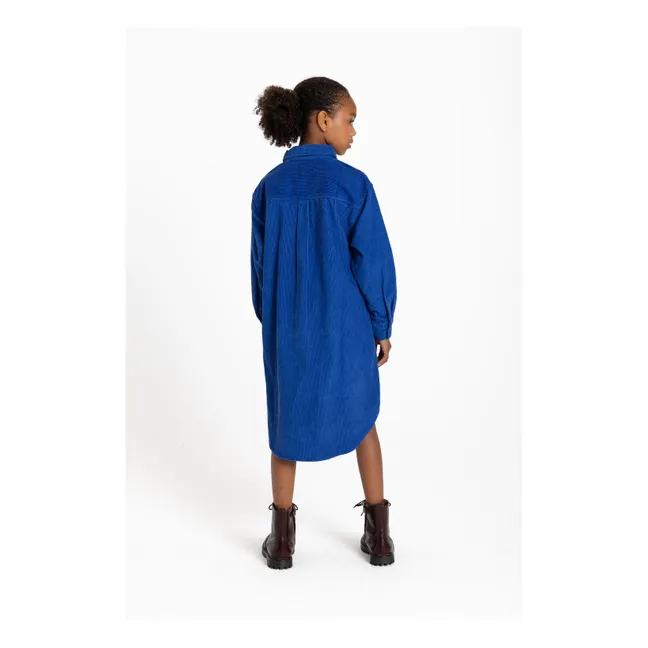 Robe Chemise Silva | Bleu électrique