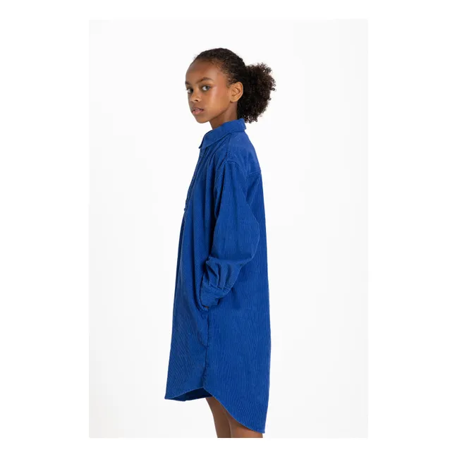 Robe Chemise Silva | Bleu électrique