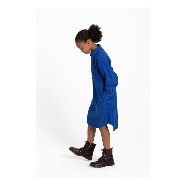 Robe Chemise Silva | Bleu électrique
